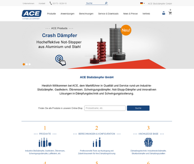 Ace, Industrie Sto & Szlig D & Auml Mpfe double acting cylinders