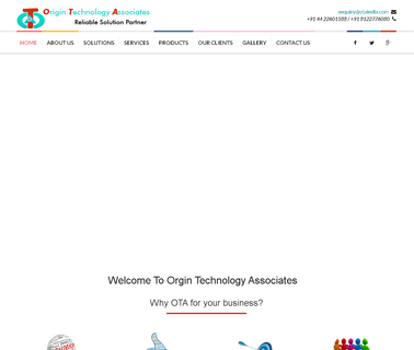 Origin Technology Associates printer touch