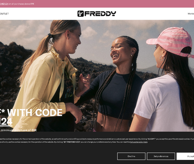 Freddy S.P.A. clothes and footwear