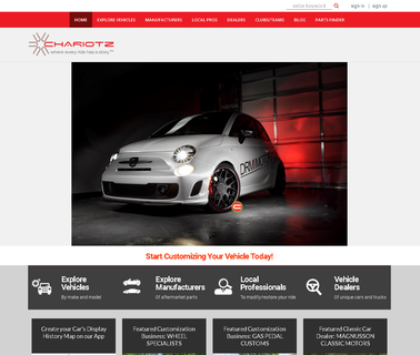 Chariotz Inc. auto parts restoration