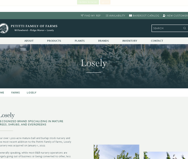 Herman Losely & Son hedging shrubs