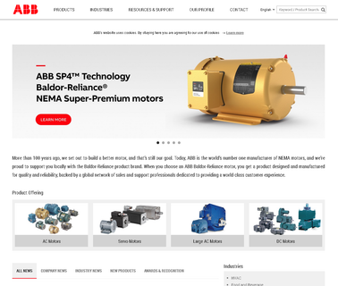 Baldor Electric Company baldor distributor