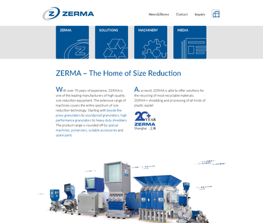 Zerma Recycling & Granulator Technology reduction machinery