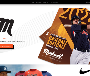 Markwort Sporting Goods Company balls american