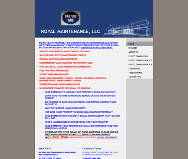 Royal Maintenance LLC  deserves