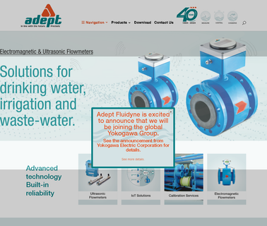 Adept Fluidyne electronic ultrasonic