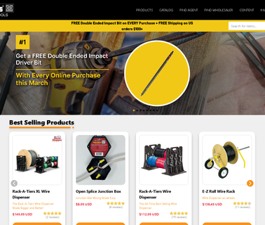 Rack-A-Tiers Manufacturing cable preparation