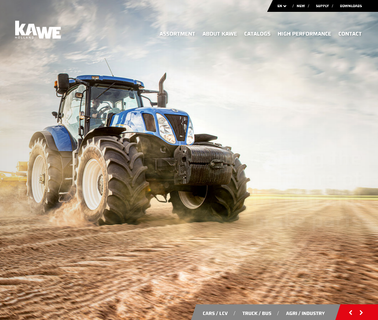 Kawe Holland clutch tractor