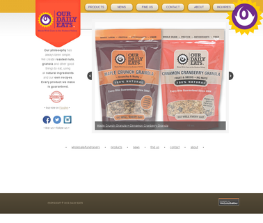 Our Daily Eats: Profile granola nuts