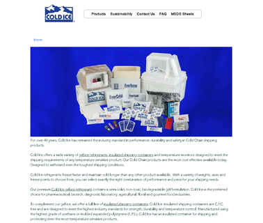 Gel Ice, Insulated Shipping Conta gel thermal