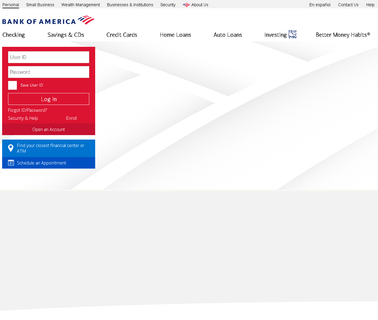 Bank Of America Practice Solutions credit products