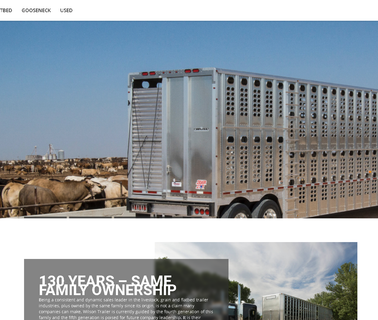 Wilson Trailer Company grain trailers