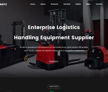 Zhejiang Lanxi Shanye Machinery semi electric hydraulic stacker