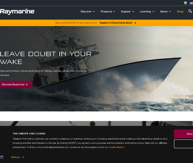 Raymarine instruments marine