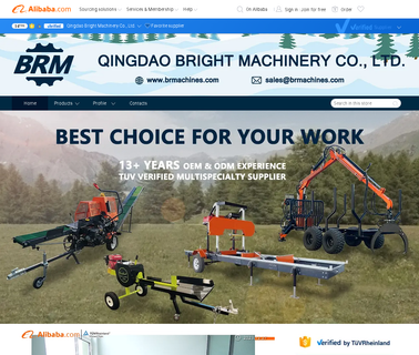 Qingdao Bright Machinery lathe woodworking