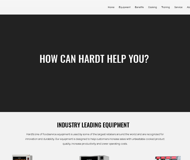 Hardt Equipment Manufacturing restaurant cooking