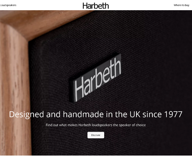 Harbeth Loudspeakers field monitor
