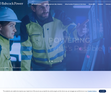 Babcock Power, Vogt Power International and Tei edge elite