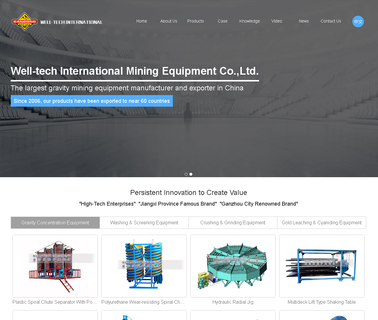 Jiangxi Well-Tech International Mining screen grain