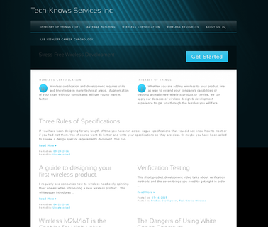 Tech-Knows Services Inc wireless antenna design