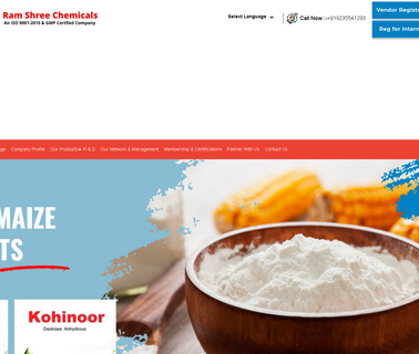Ram Shree Chemicals amine ethoxylate