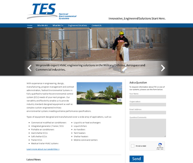 Tactical Environmental Systems integrated heaters