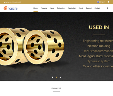 Jiashan Roncan Slide Bearing bearings bushes