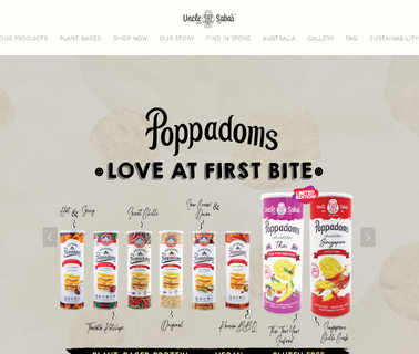 Uncle Sabas Poppadums uncle bens