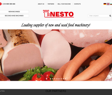Nesto - Home Page thermoforming packaging machines