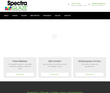 Spectra Glaze Block masonry concrete brick