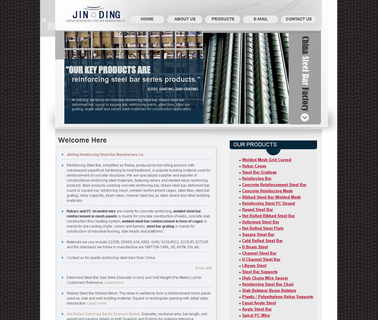 Jinding Reinforcing Steel Bar Manufacture round concrete