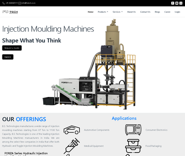B. S. Technologies preform moulding