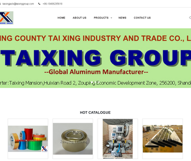 Zouping County Taixing Aluminium colorful packing