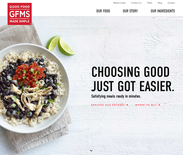 Good Food Made Simple frozen clean