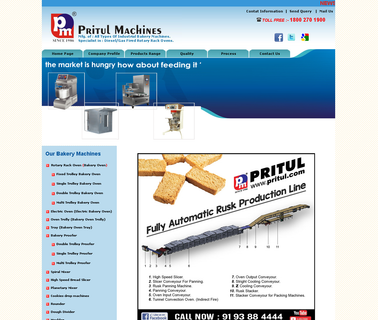 Pritul Machines equipments dough