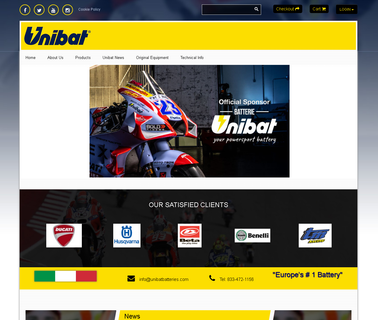 Home - Unibat motorcycle applications