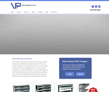 Vent Products inlets