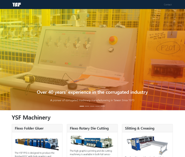 Ysf Machinery. colour boxes