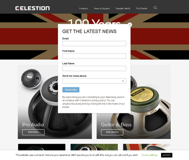 Celestion clubs rhythmic