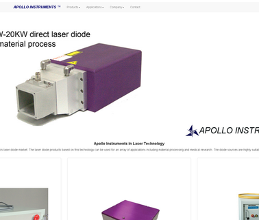 Apollo Instruments medical laser fiber