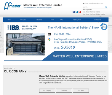Master Well Enterprise waterproof door