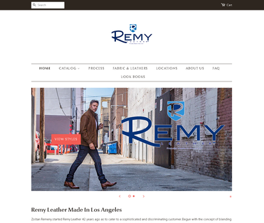 Remy Leather designer jackets