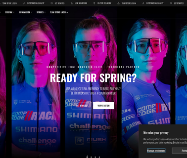 Vergesport Main Page shirt cycling