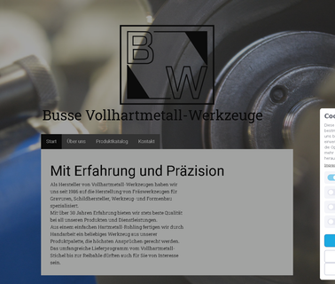 Detlef Busse Vollhartmetall Werkzeuge cemented carbides