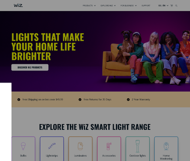 Home - Wiz Usa home security apps