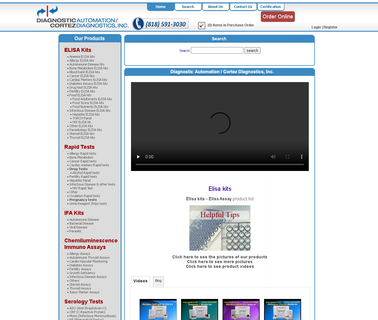 Diagnostic Automation, Cortez Diagnostics drug testing alcohol
