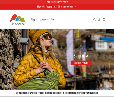 Us Sherpa International handmade hats