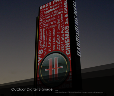 W.J. Strickler Signs advertising graphic