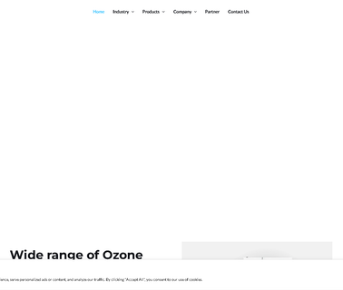 Faraday Instruments equipments ozone