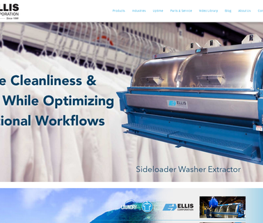Ellis Corporation - Industrial Laundry Water Systems clarifiers